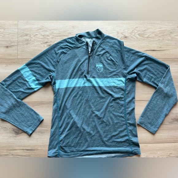 Summit trail advisors wool blend top women’s large made in Romania - Picture 1 of 6